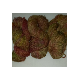 Hand-spun Merino, Autumn Shades